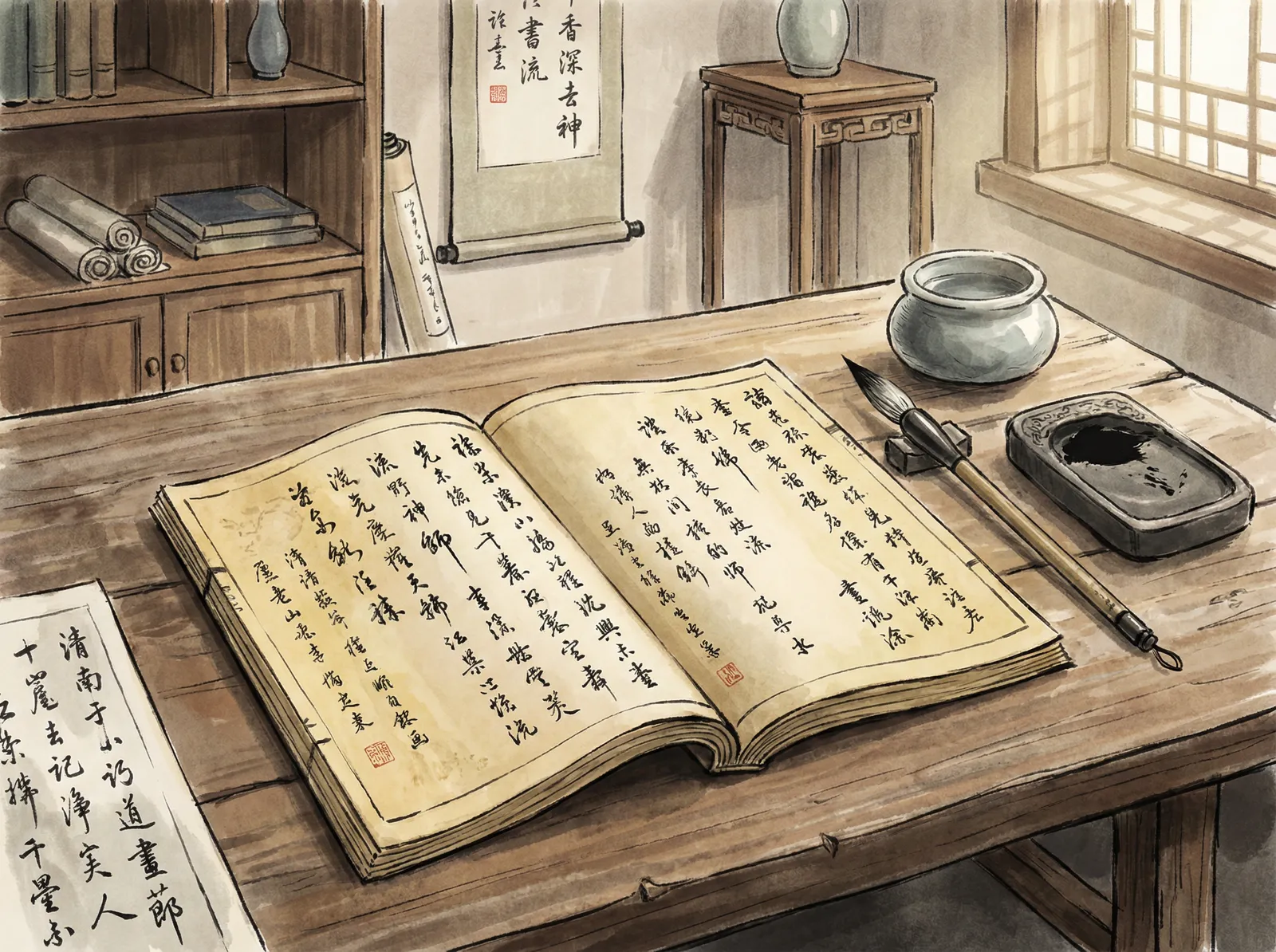 曹长卿 线装友人帐